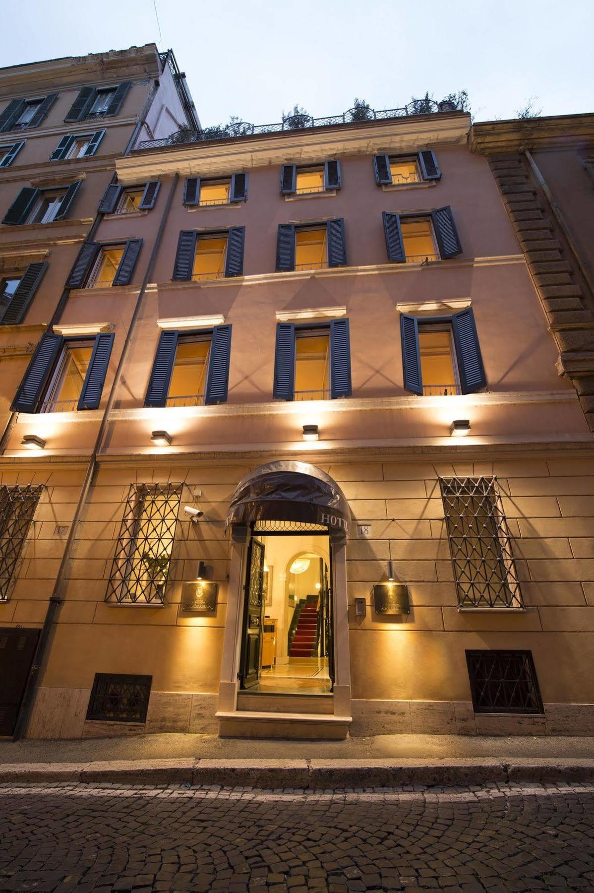 Hotel Gregoriana Рим Екстериор снимка